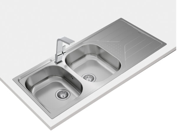 Polished drop-in sink - Image 4